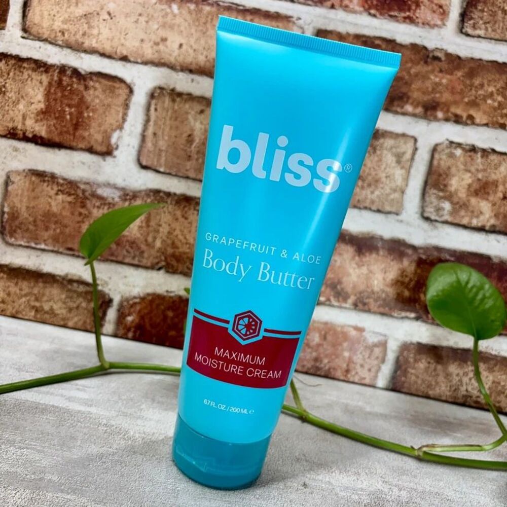 Bliss Grapefruit & Aloe Body Butter Maximum Moisture Cream New Sealed